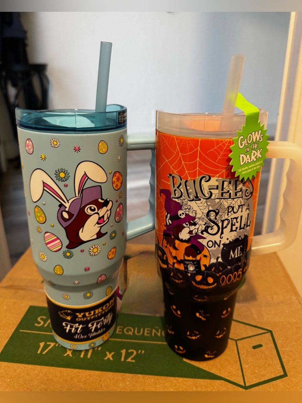 Buc-ee’s Easter 2026 Tumbler & Buc-ee's 2025 Halloween Tumbler 40 oz